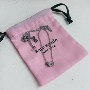 Kate Spade New York Sailor's Knot Pave Crystals Pendant Necklace